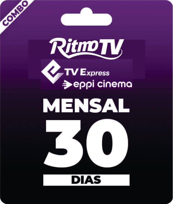 Combo Eppi Cinema + TV Express / Ritmo TV 30 Dias